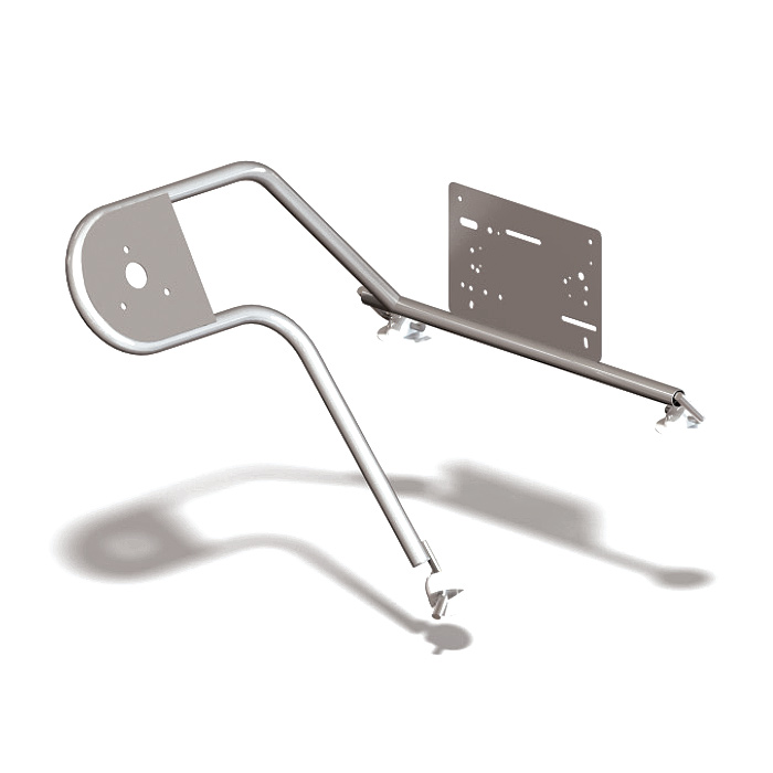 Стойка рулевая с креплением на баллон надувной лодки 25мм в Калуге