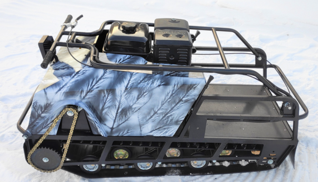 Мотобуксировщик Irondog (Железная собака) M500 9 Камуфляж Охотник в Калуге