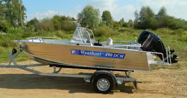 Алюминиевый катер Wyatboat-490 DCM в Калуге