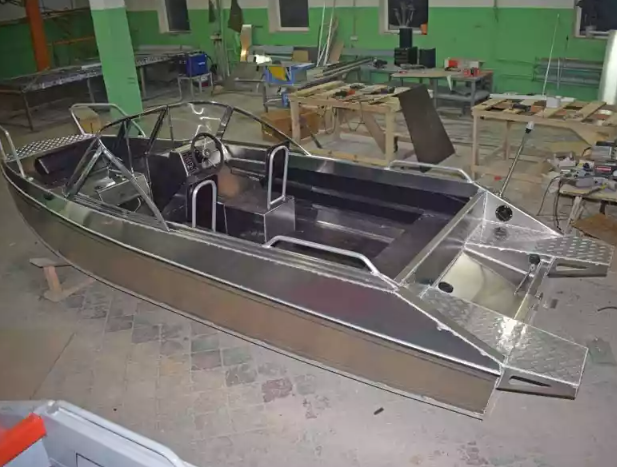 Алюминиевый катер Неман-500 DC (без покраски) в Калуге