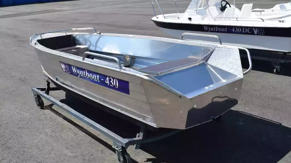 Алюминиевая лодка  Wyatboat-430М в Калуге