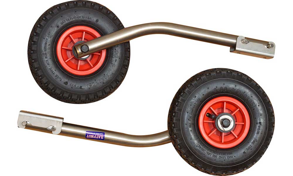 Транцевые колеса модульные удлиненные из нержавеющей стали в Калуге