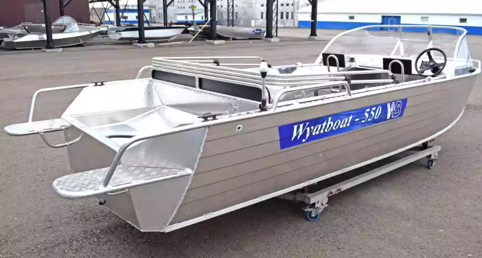 Алюминиевый катер Wyatboat-550 Pro в Калуге