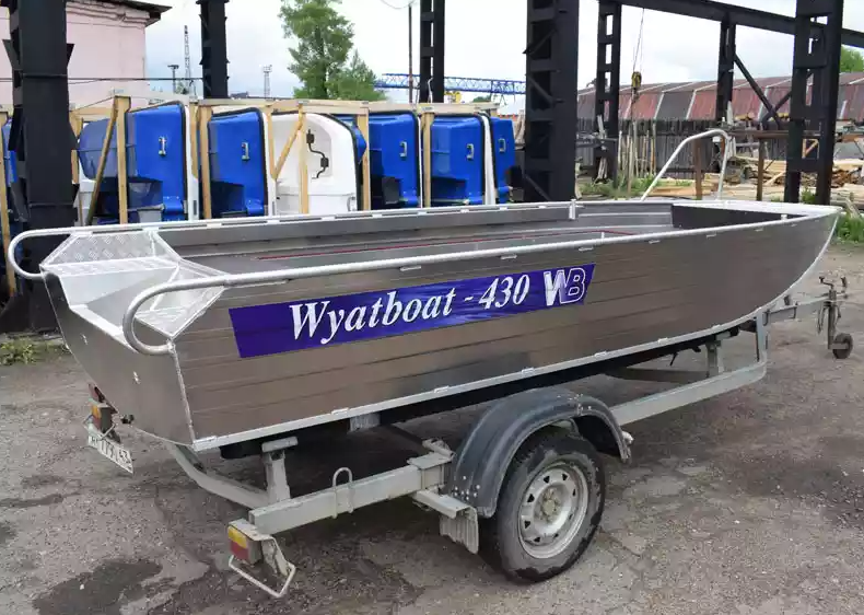 Алюминиевая лодка  Wyatboat-430 Master в Калуге