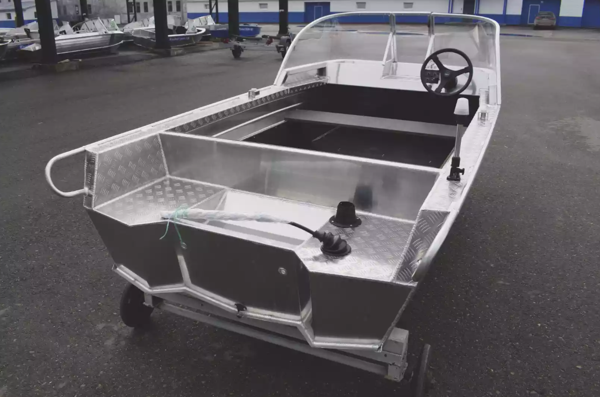 Алюминиевый катер Wyatboat-390 Pro в Калуге