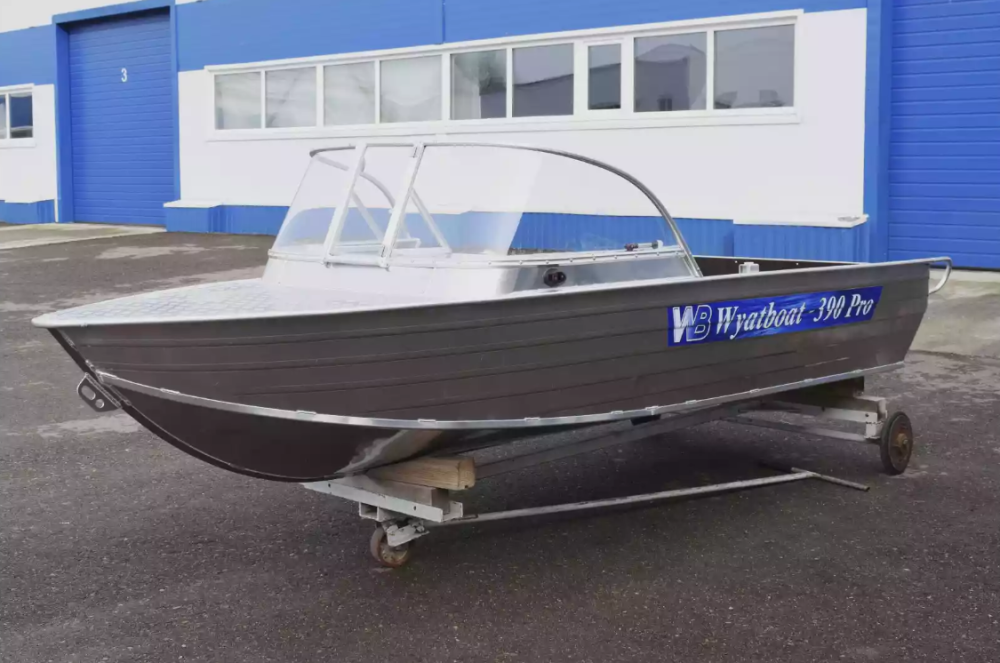 Алюминиевая лодка Wyatboat-390 Pro в Калуге
