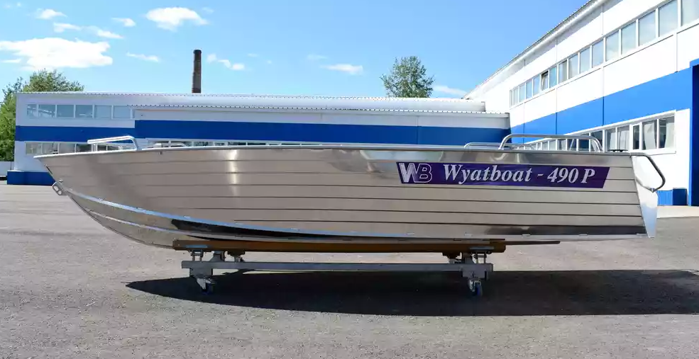 Алюминиевая лодка Wyatboat-490 P в Калуге