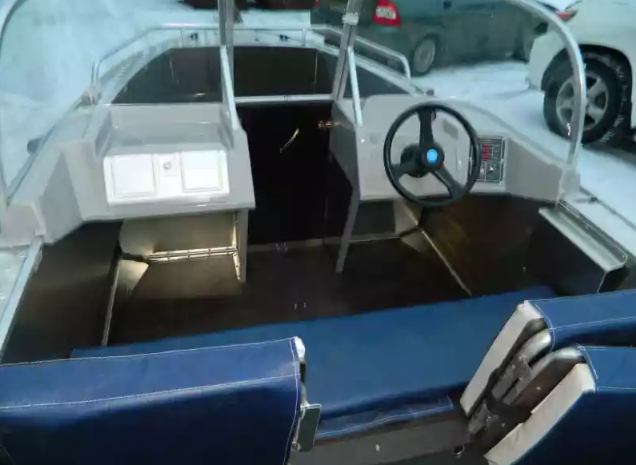 Алюминиевый катер Wyatboat-430T DCM Трансформер в Калуге