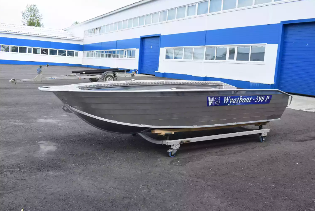 Алюминиевая лодка Wyatboat-390Р Увеличенный борт в Калуге