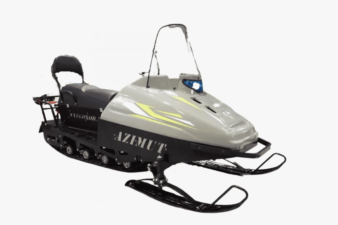 Миниснегоход Бурлак Азимут 20 л.с. , эл.запуск, реверс, тормоз гидравл, капот серый в Калуге