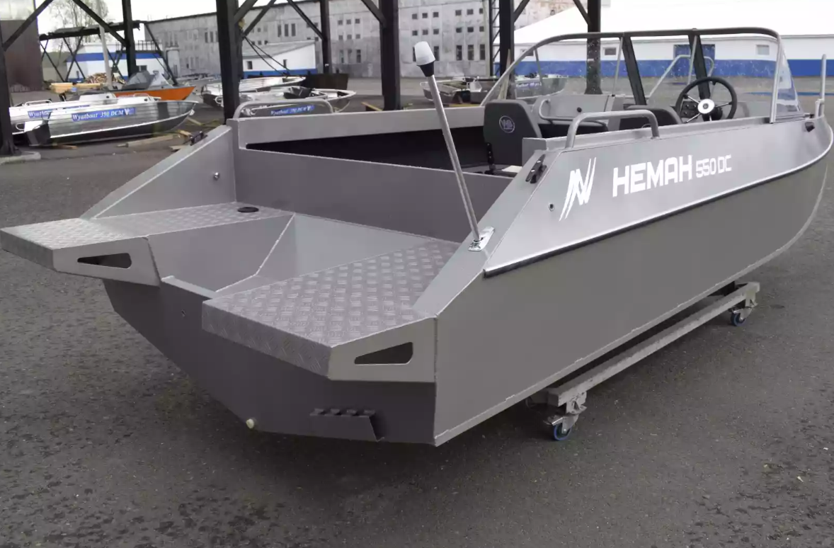 Алюминиевый катер Неман 550 DC в Калуге