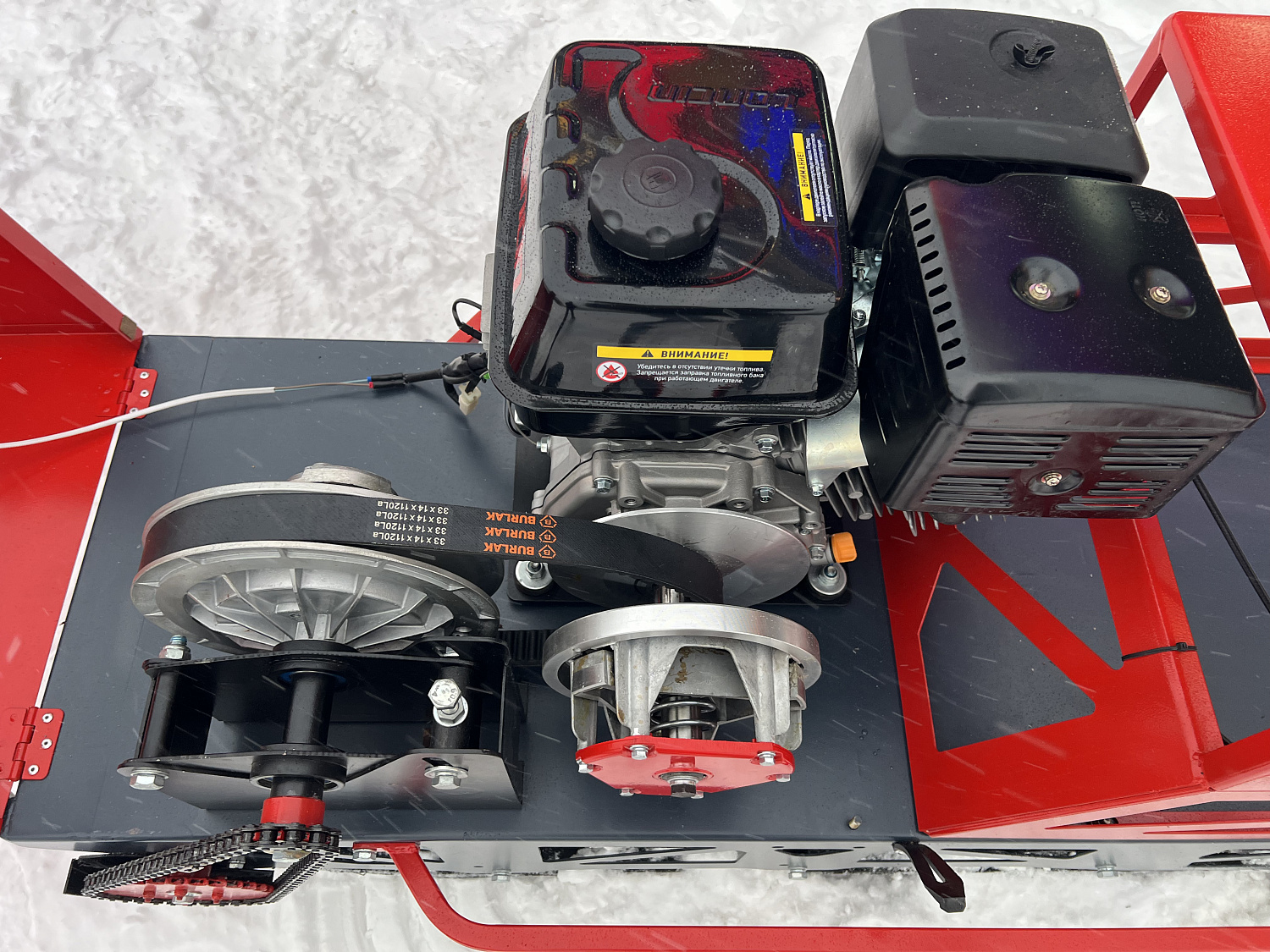 Мотобуксировщик EX-MOTO SNOWDOG S500 15л.с в Калуге