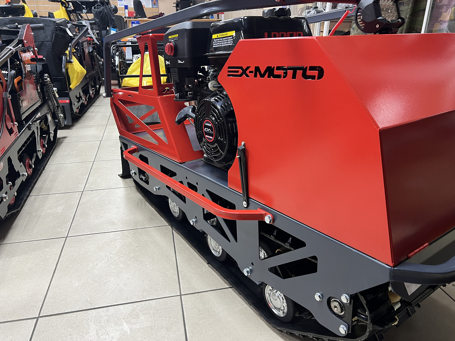 Мотобуксировщик EX-MOTO SNOWDOG S500 15л.с в Калуге