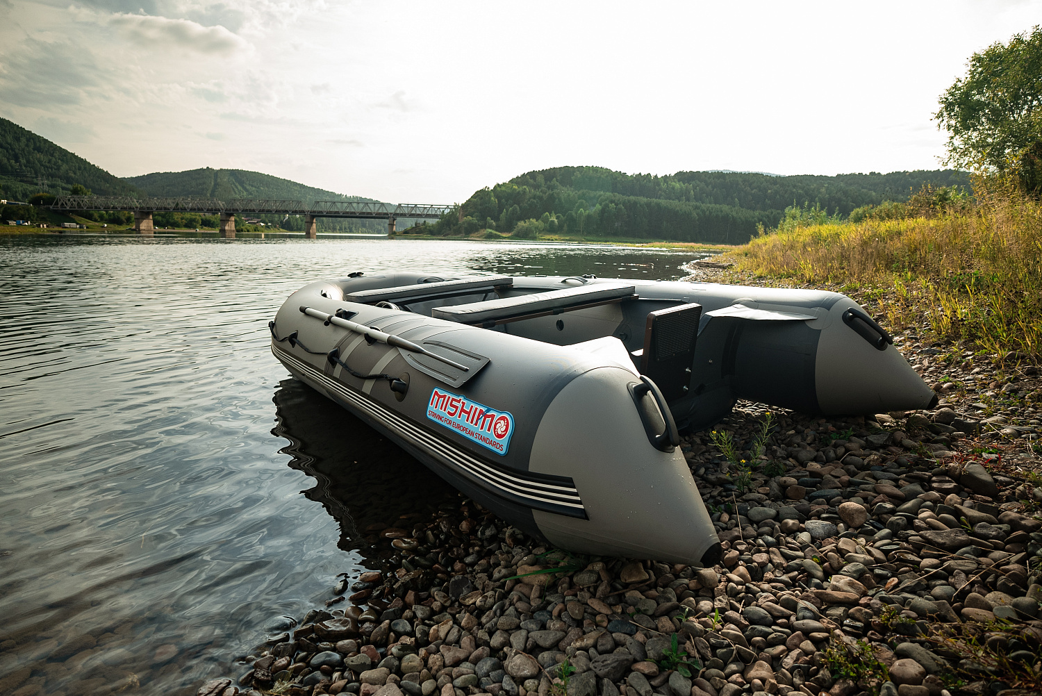 Лодка MISHIMO RIVER JET 390 под водомет в Калуге