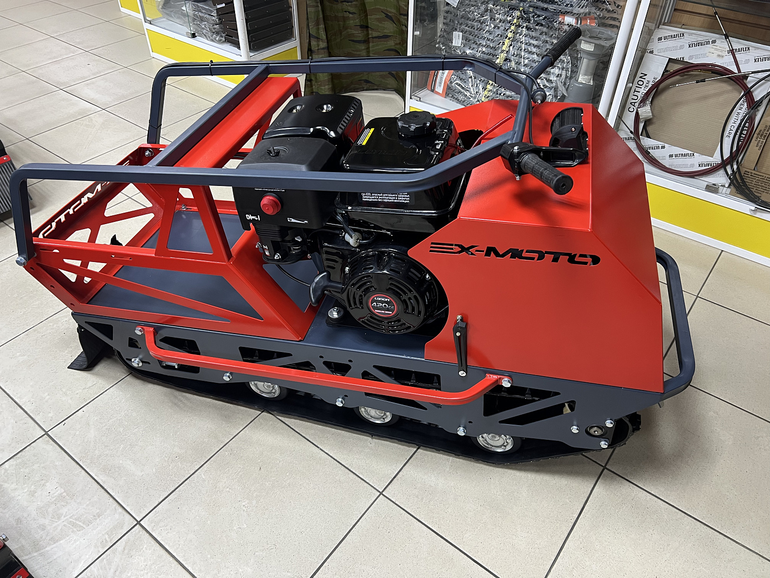 Мотобуксировщик EX-MOTO SNOWDOG S500 15л.с в Калуге