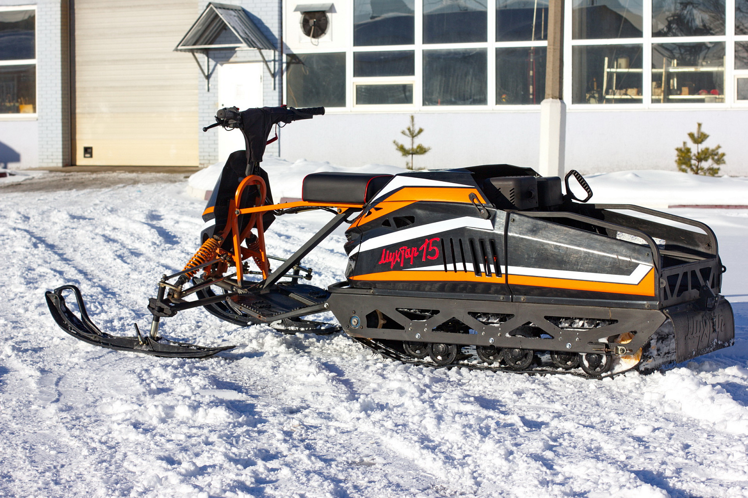 Мотобуксировщик IRBIS Мухтар 15 с лыжным модулем в комплекте в Калуге