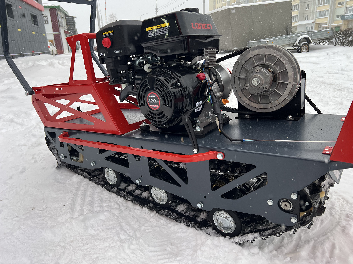 Мотобуксировщик EX-MOTO SNOWDOG S500 15л.с в Калуге