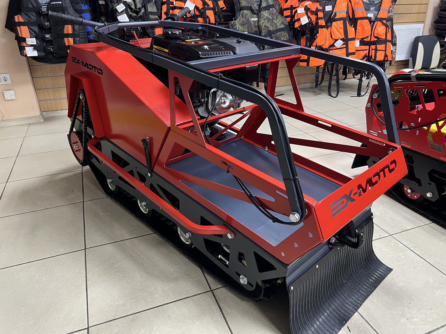 Мотобуксировщик EX-MOTO SNOWDOG S500 15л.с в Калуге