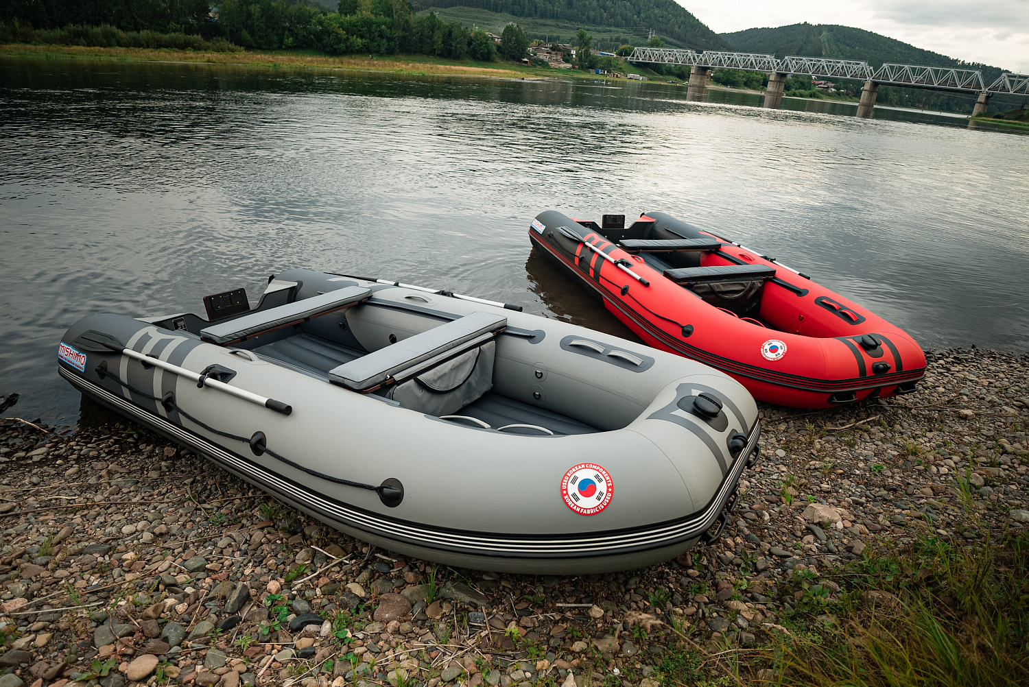 Лодка MISHIMO RIVER JET 390 под водомет в Калуге